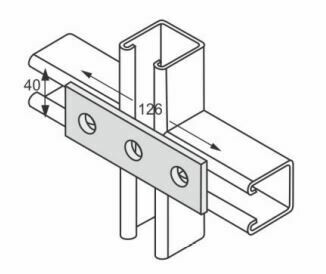 3 Hole flat plate