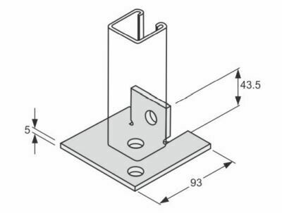 Base plate single fix