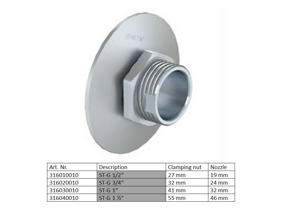 Moisture drain ST-G with big funnel plate