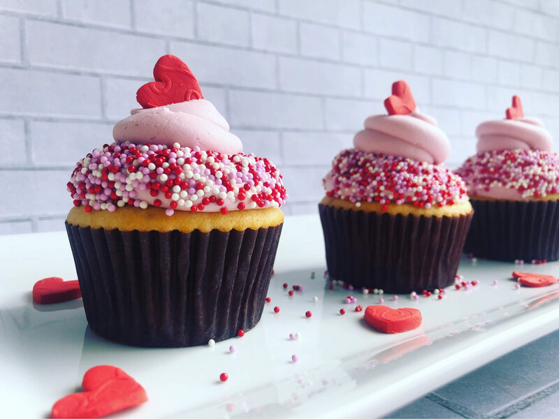 Valentines Cupcake -6 Pack