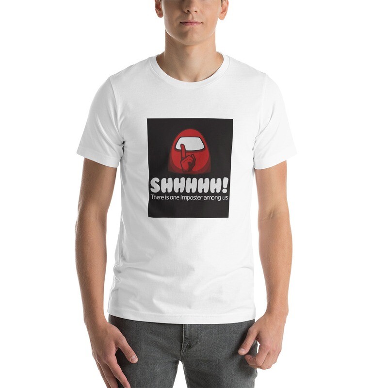 among us loading screen themed t-shirt