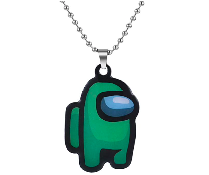 among us themed necklaces stainless steel 3 different colours