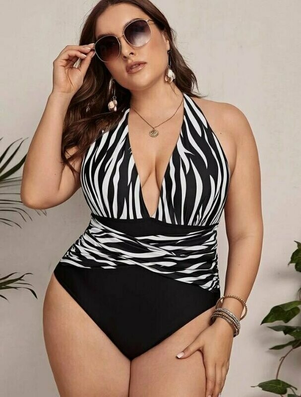 Zebra Halter top