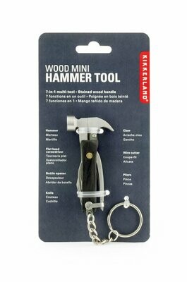 Wood Mini Hammer Tool Black