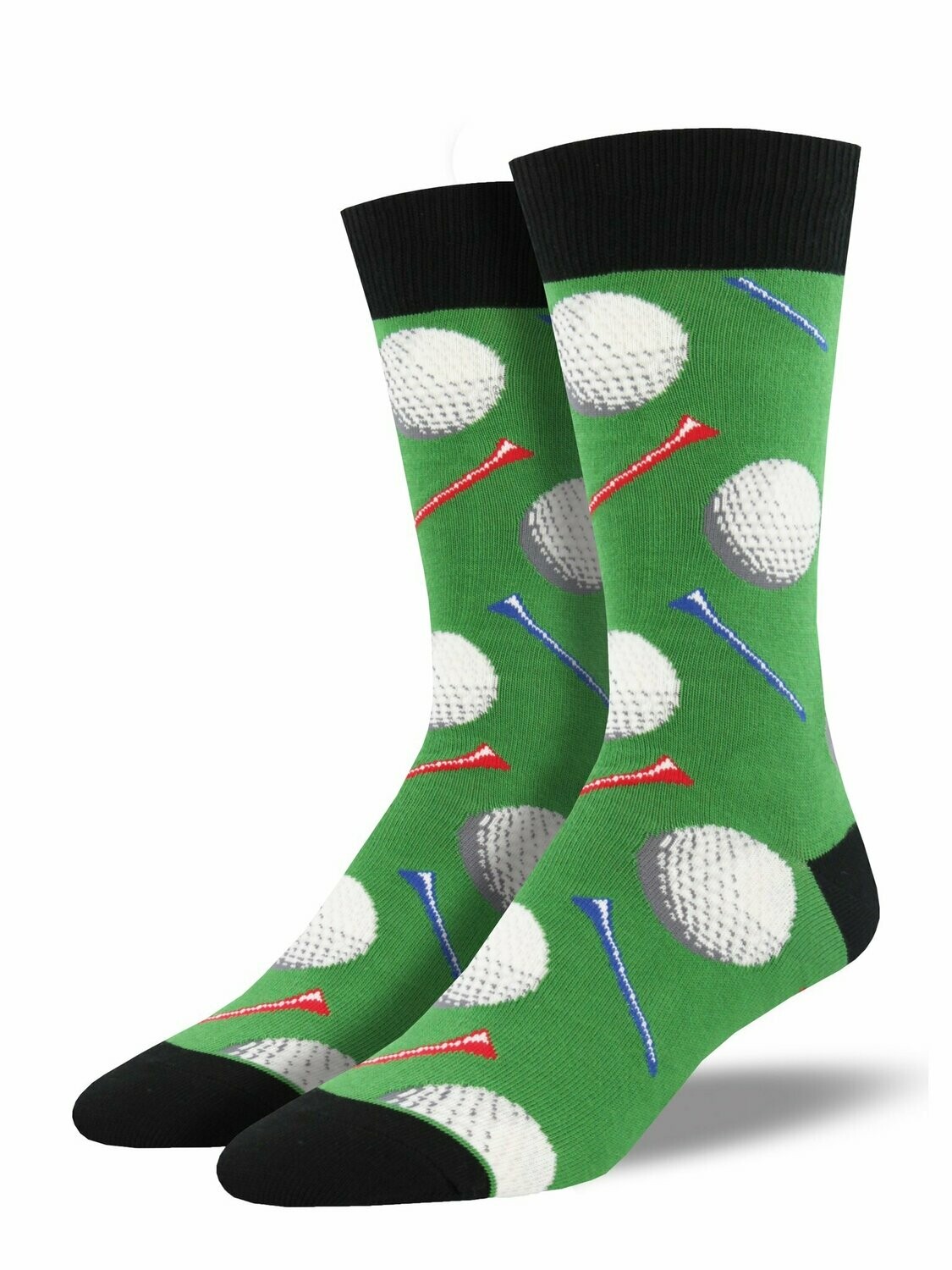 Tee It Up Green - Men's Socks
