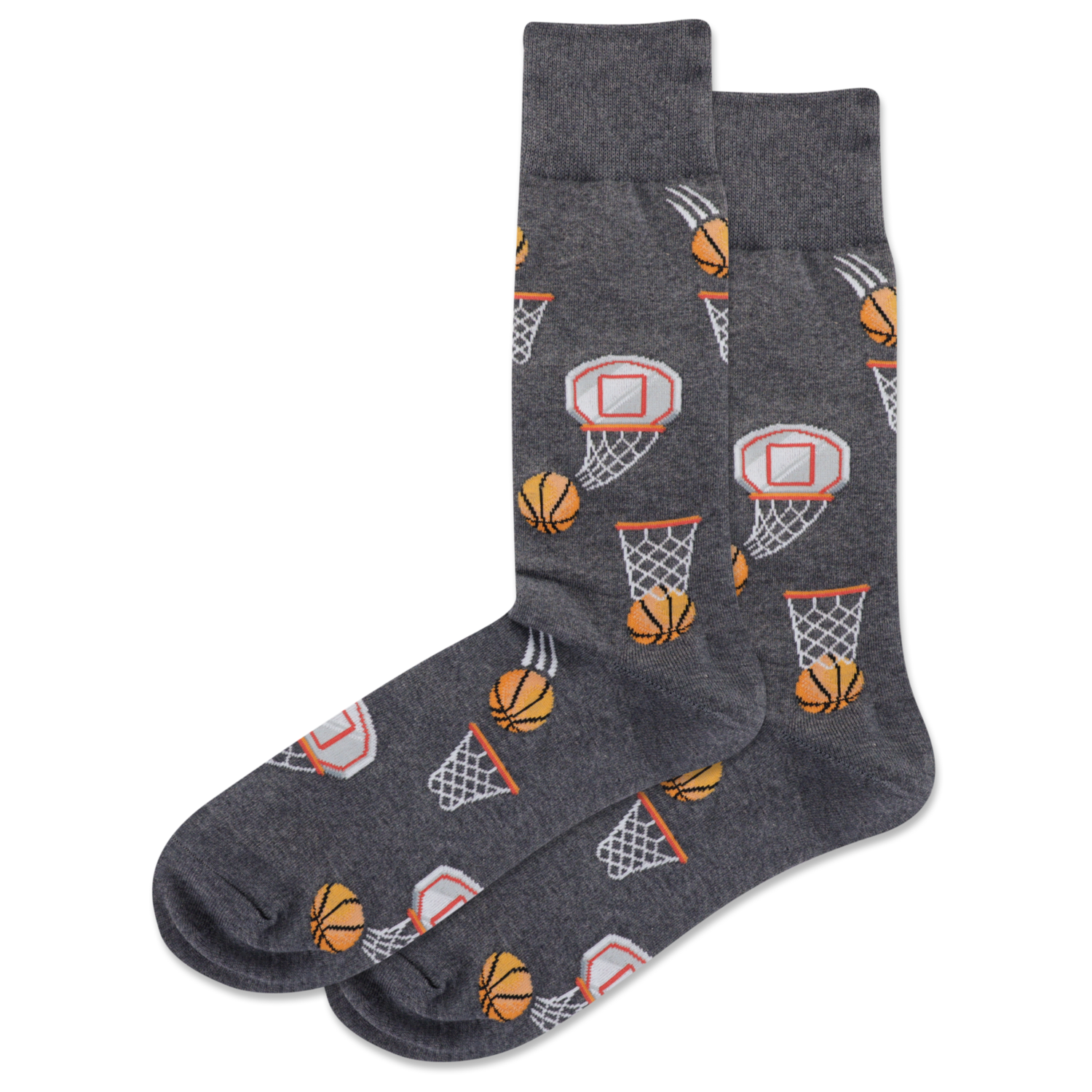 **Basketball - Charcoal mens Socks