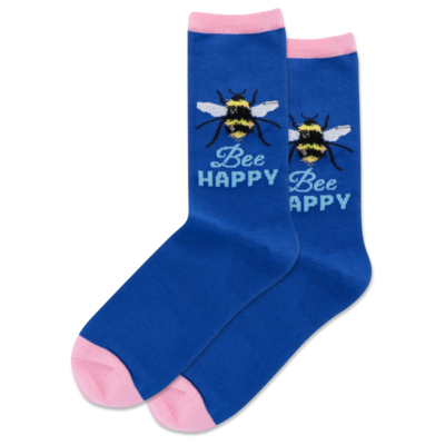 Bee Happy - DKBLU Women's Socks