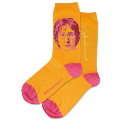 John Lennon Portrait - BRTOR Womens Socks