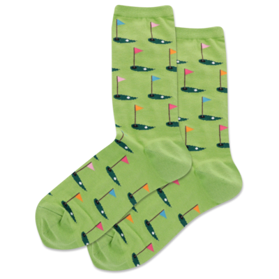 Golf - Green Women's Socks
