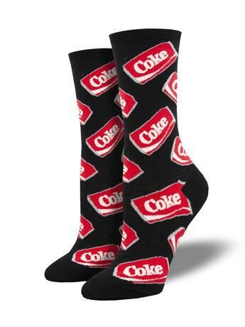 Coke Cans Black- Women's Socks