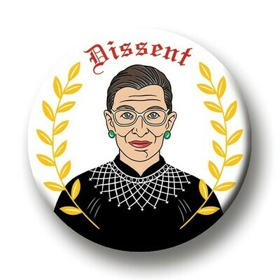 Round Magnet: Ruth Dissent