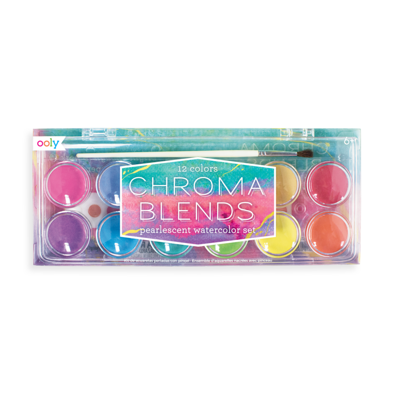 Chroma  Blends Watercolors - 13 pc - Pearlescent
