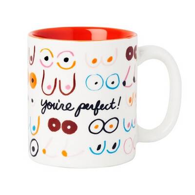 You're Perfect Boobs Coffee Mug