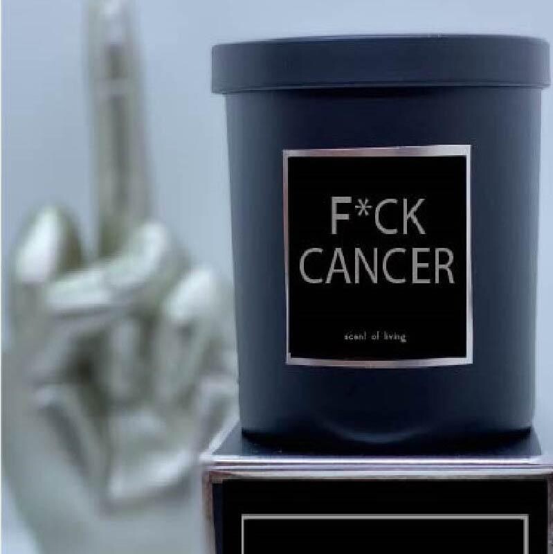 Fuck Cancer Candle- Scent of Living