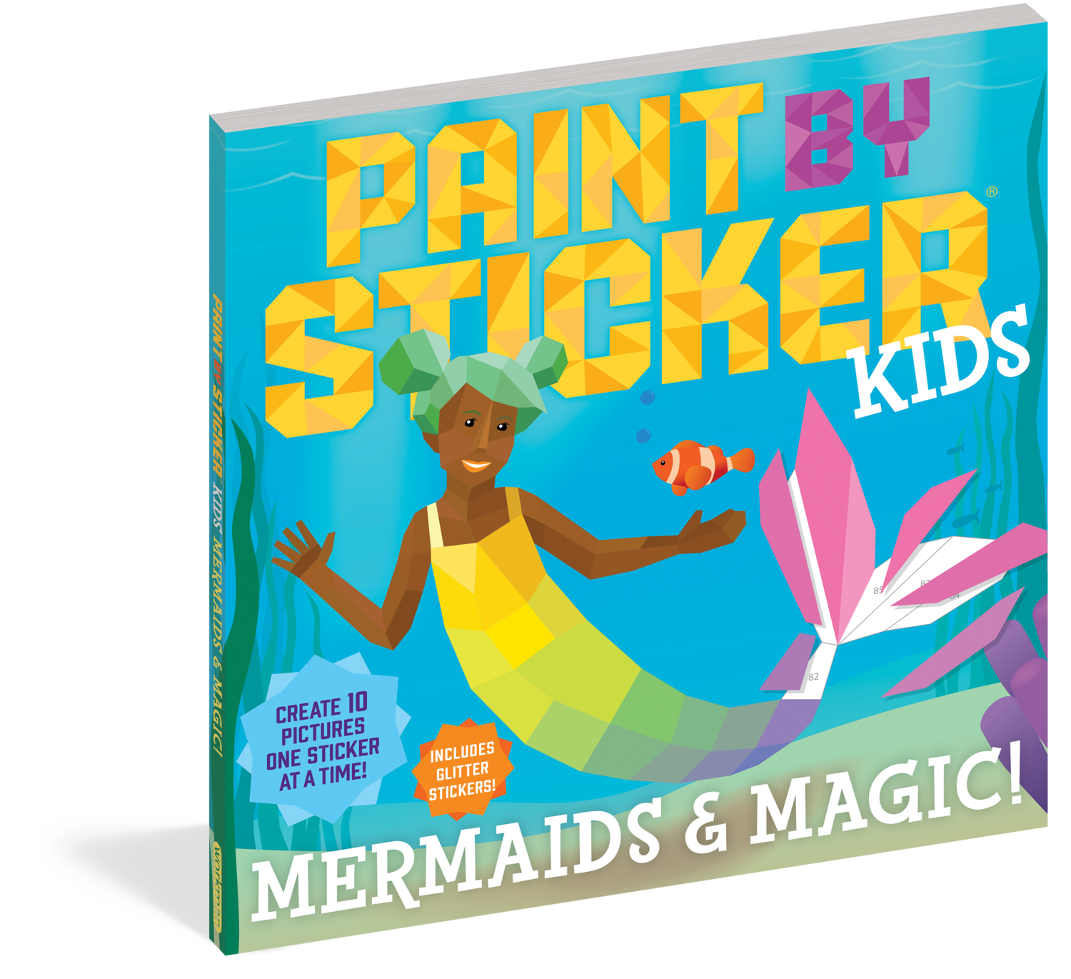 Mermaids & Magic Paint By Sticker