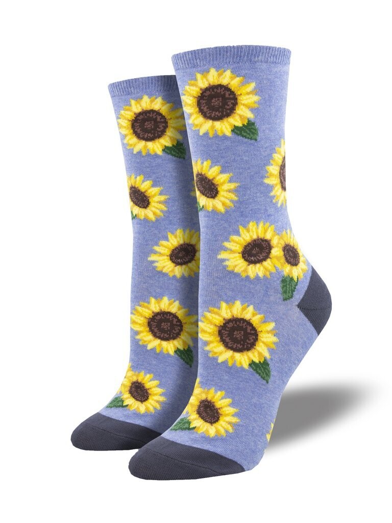 More Blooming Socks Blue- Women's Socks