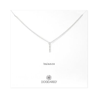 Balance Bamboo Sterling Silver Necklace