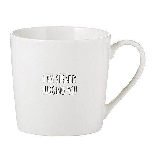 Silently Judging Café Mug