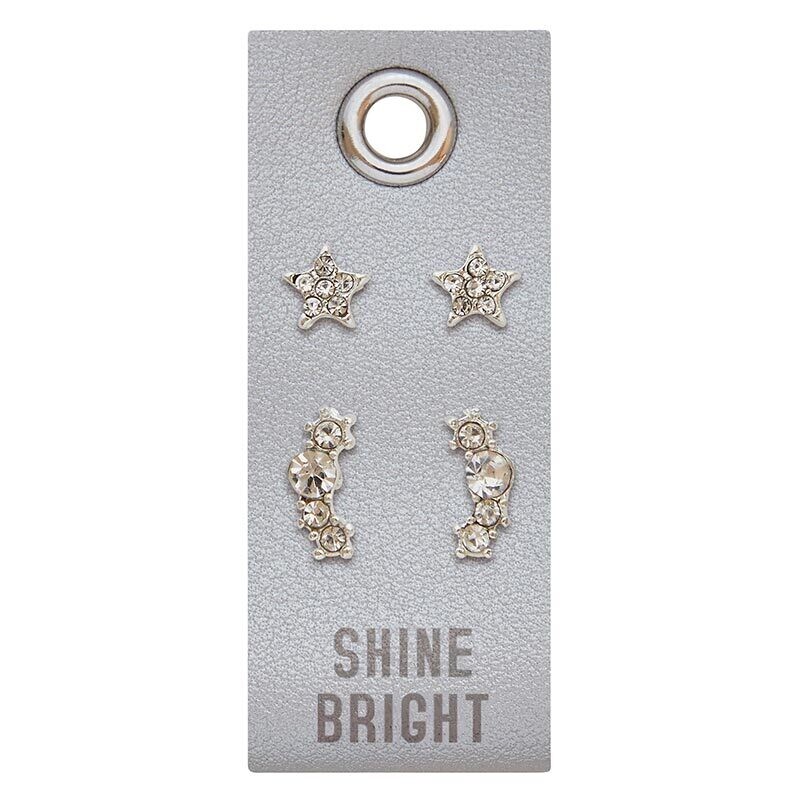 Shine Bright Silver Earrings