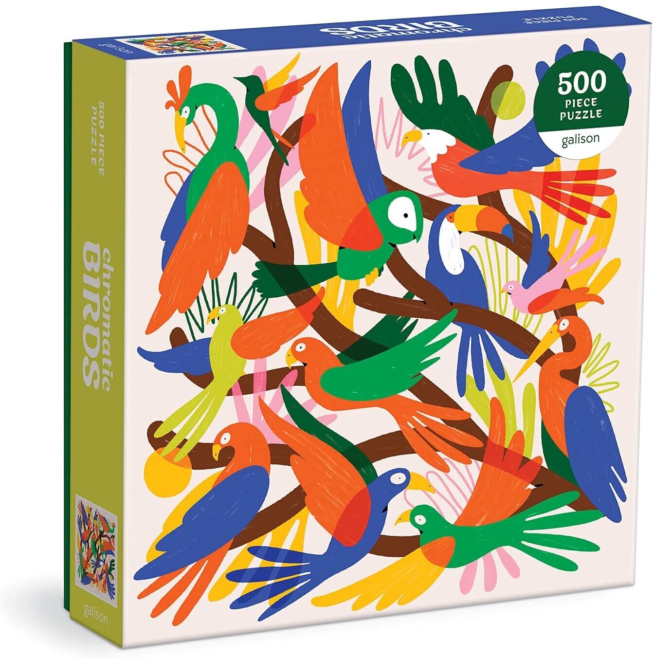 Chromatic Birds 500 Piece Puzzle