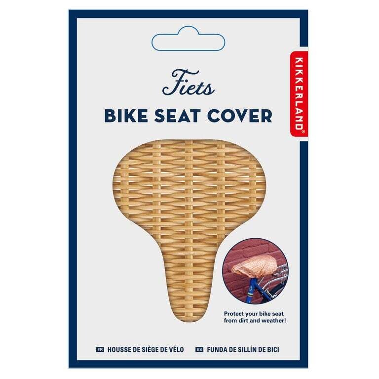Wicker Bike Seat Cover