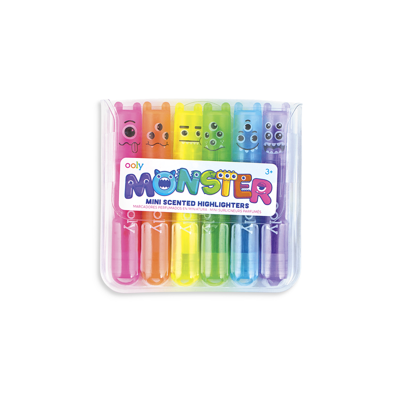 Mini Monster Scented Highlighter Markers