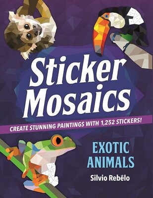 Sticker Mosaics Exotic Animals
