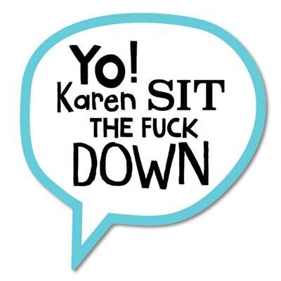 Yo Karen Sticker