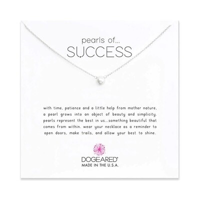 Pearls Of Success Sterling Silver Necklace
