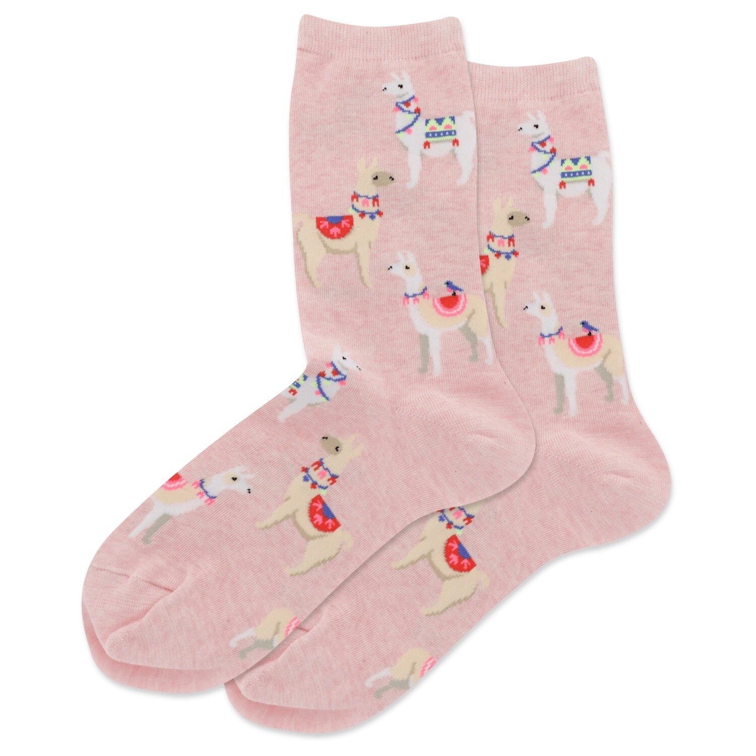 Alpacas Pink Women's Socks