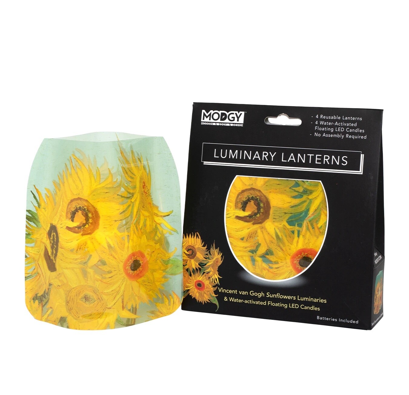 Van Gogh Sunflowers Luminary
