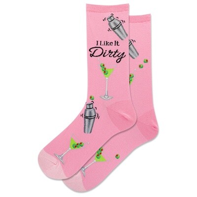 I Like it Dirty Pink Women's Socks