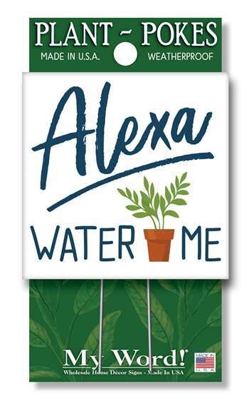 Alexa Water Me Plant Poke