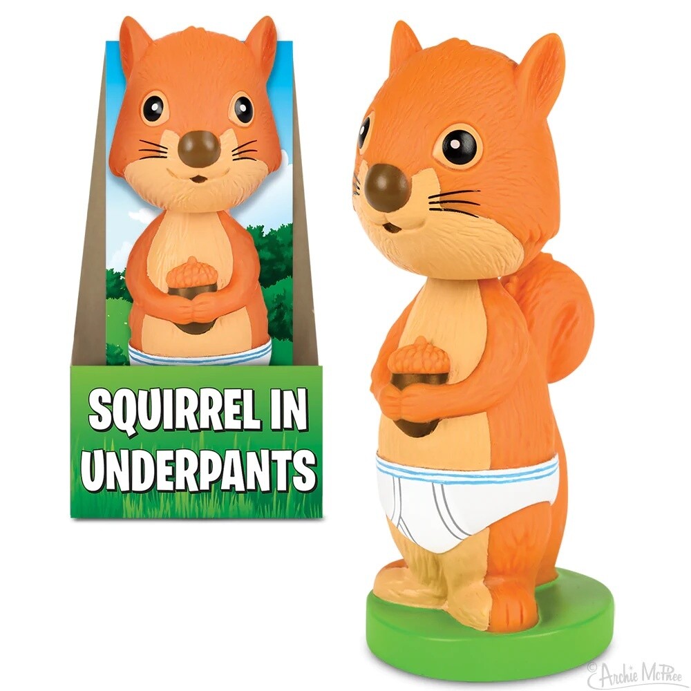 Squirrel Underpants Nodder