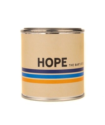 Hope Retro Stripe Candle