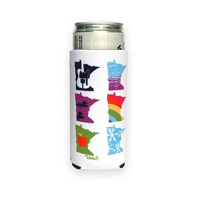 MN Months Slim Tall Coozie