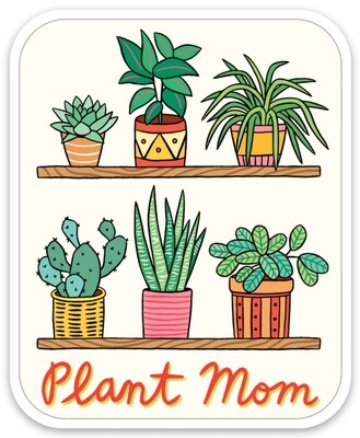 Plant Mom (NEW) Sticker