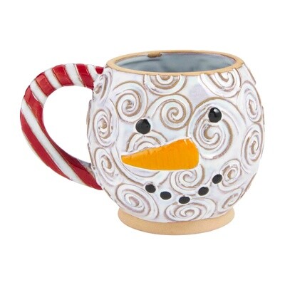 Snowman Whimsical Mug