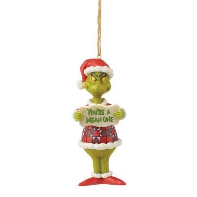 You're a Mean One Grinch Ornament