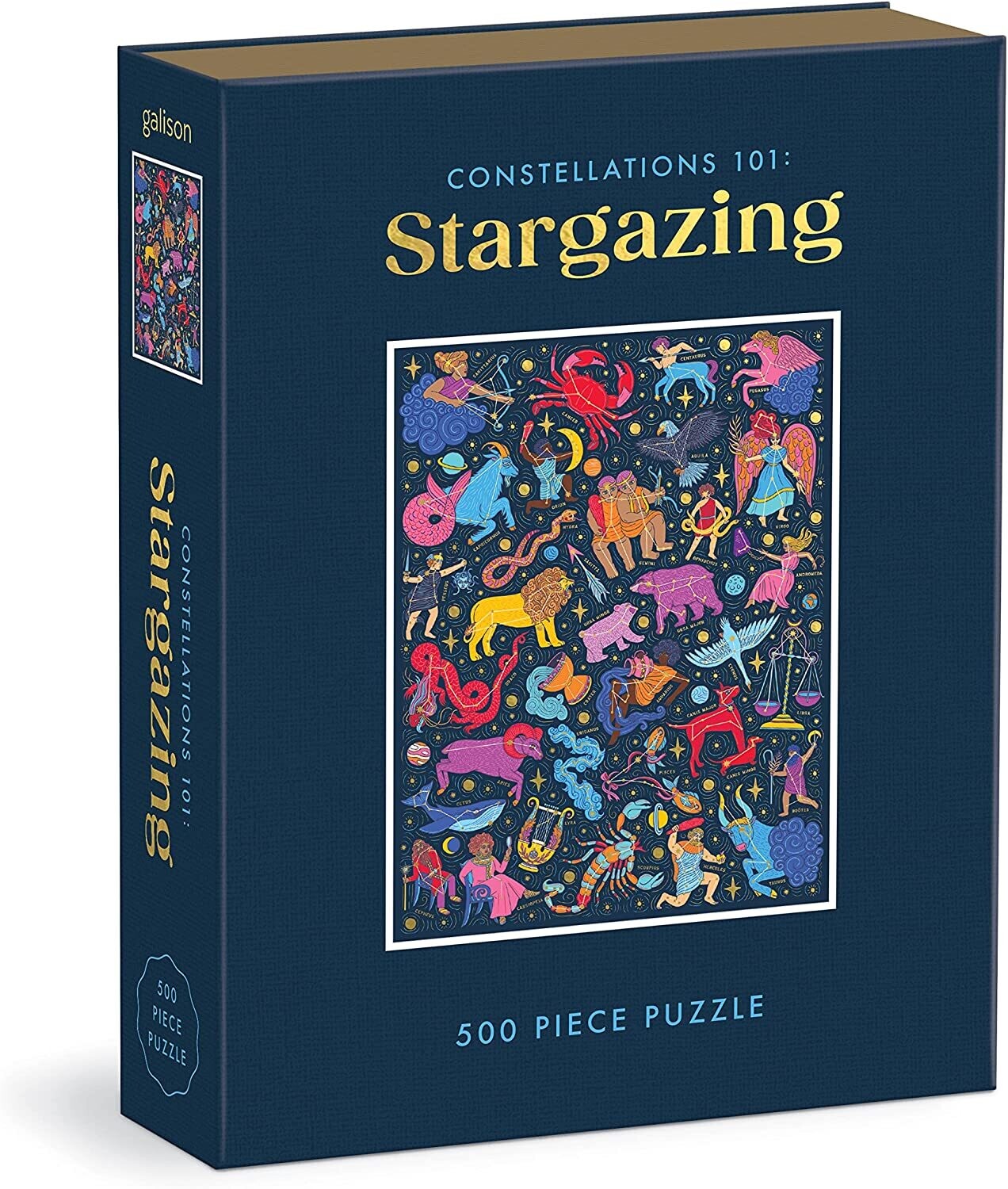Constellations 101 Puzzle 500 Book