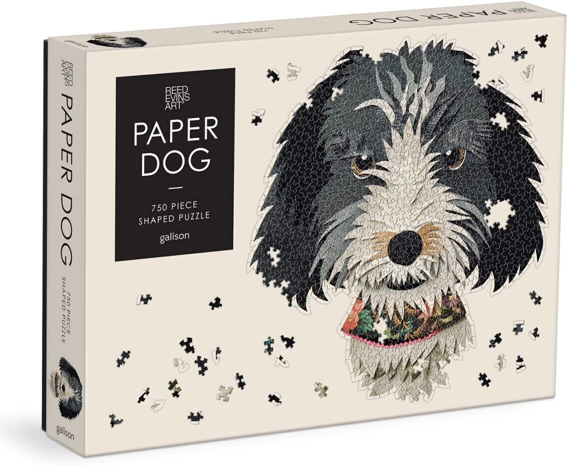 Shaped Paper Dogs Puzzle 750
