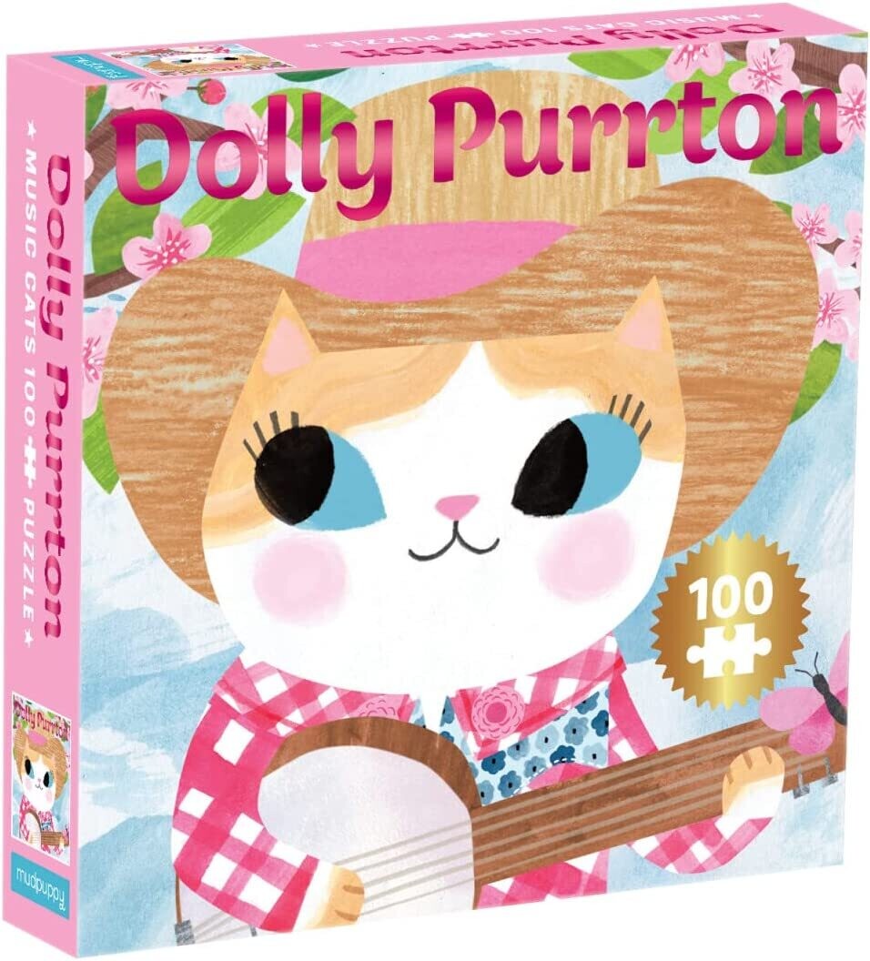 Music Cats Dolly Purrton Puzzle 100