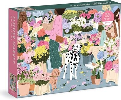 Flower Market Puzzle 1000