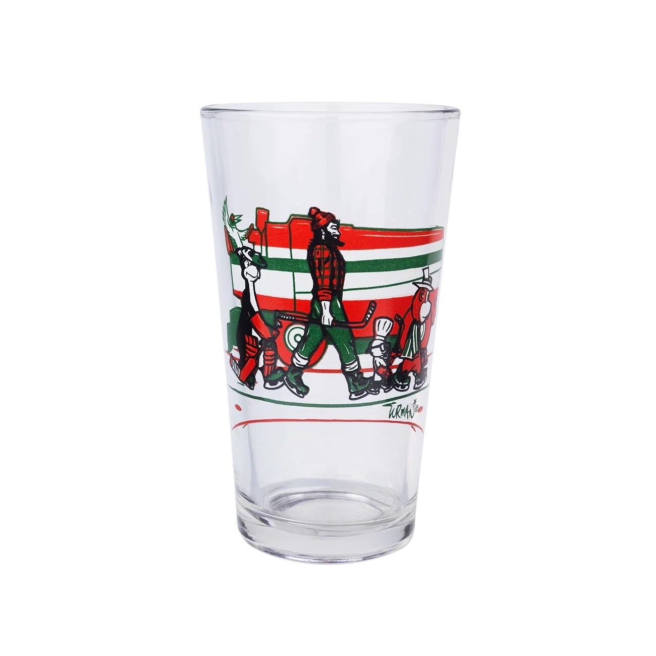 Hockey MN Abbey Road Pint Glass