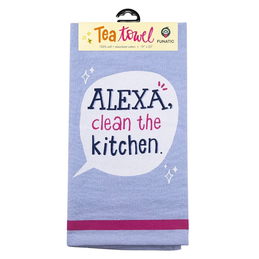 Alexa, Clean Up The Kitchen Towel