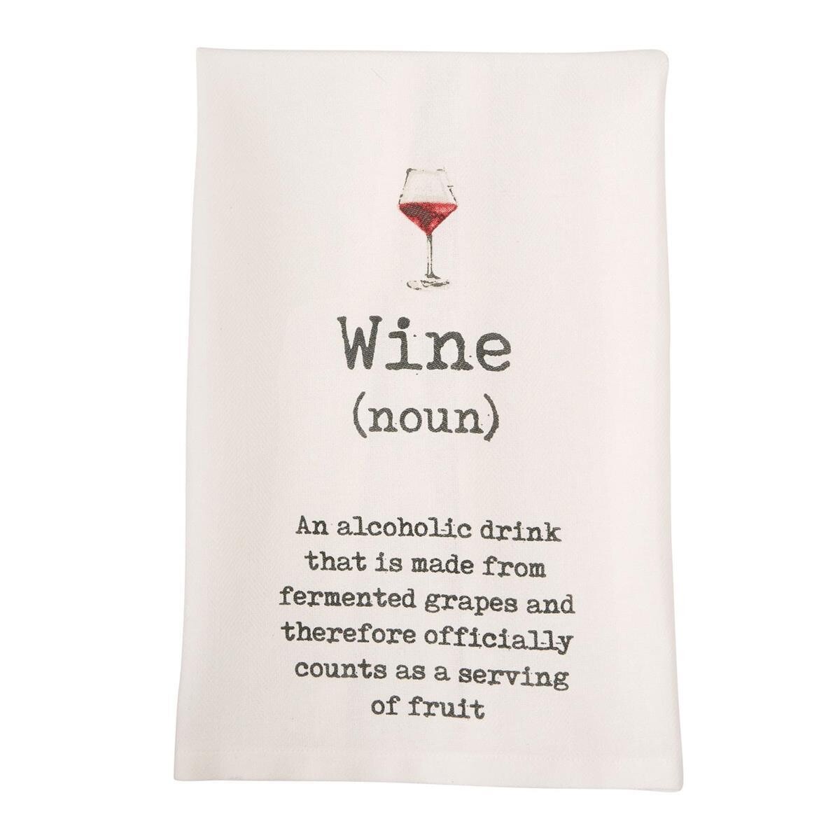Wine Definition Wine Towel