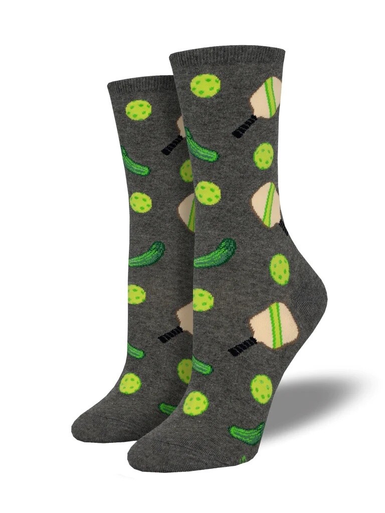 Pickle Ball Green Women's Socks