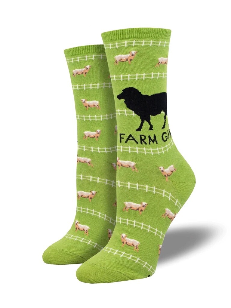 Farmgirl Green Women's Socks