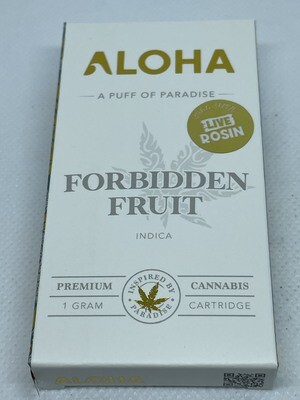 ALOHA 1gram Live Rosin - Forbidden Fruit (i)