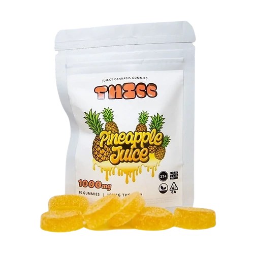 THICC - Pineapple Juice (1000 MG) Gummies